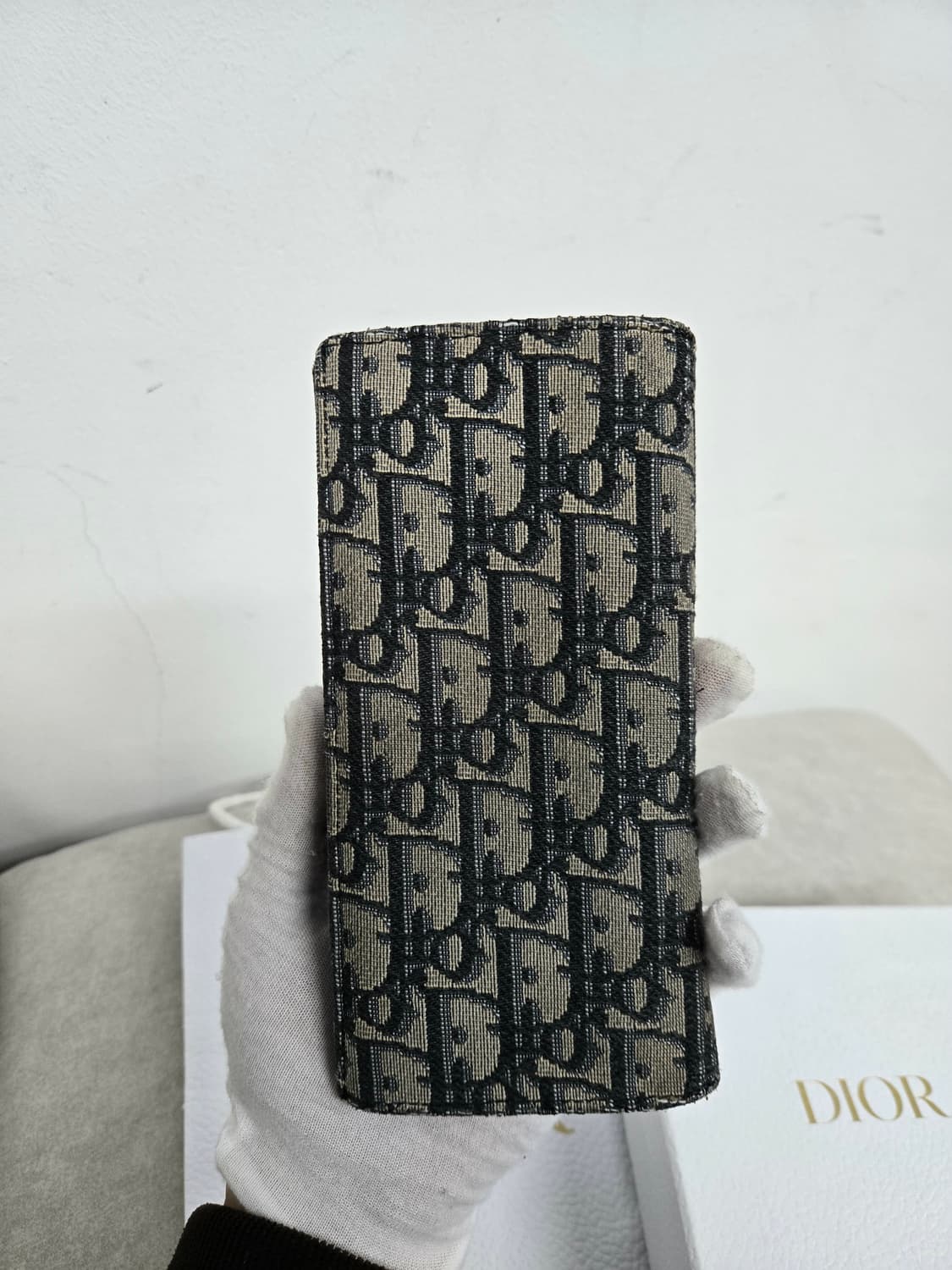 [보증서 정품] 디올 오블리크 장지갑 상품이미지4