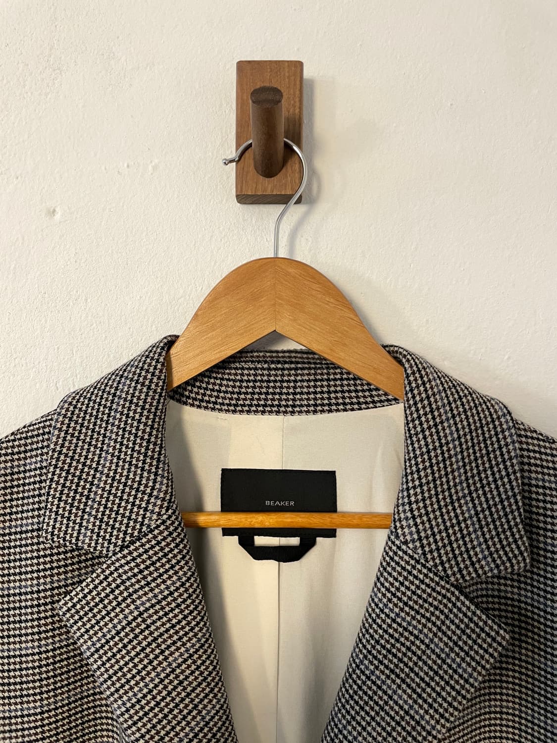  비이커 하운드투스 체크 자켓  상품이미지5