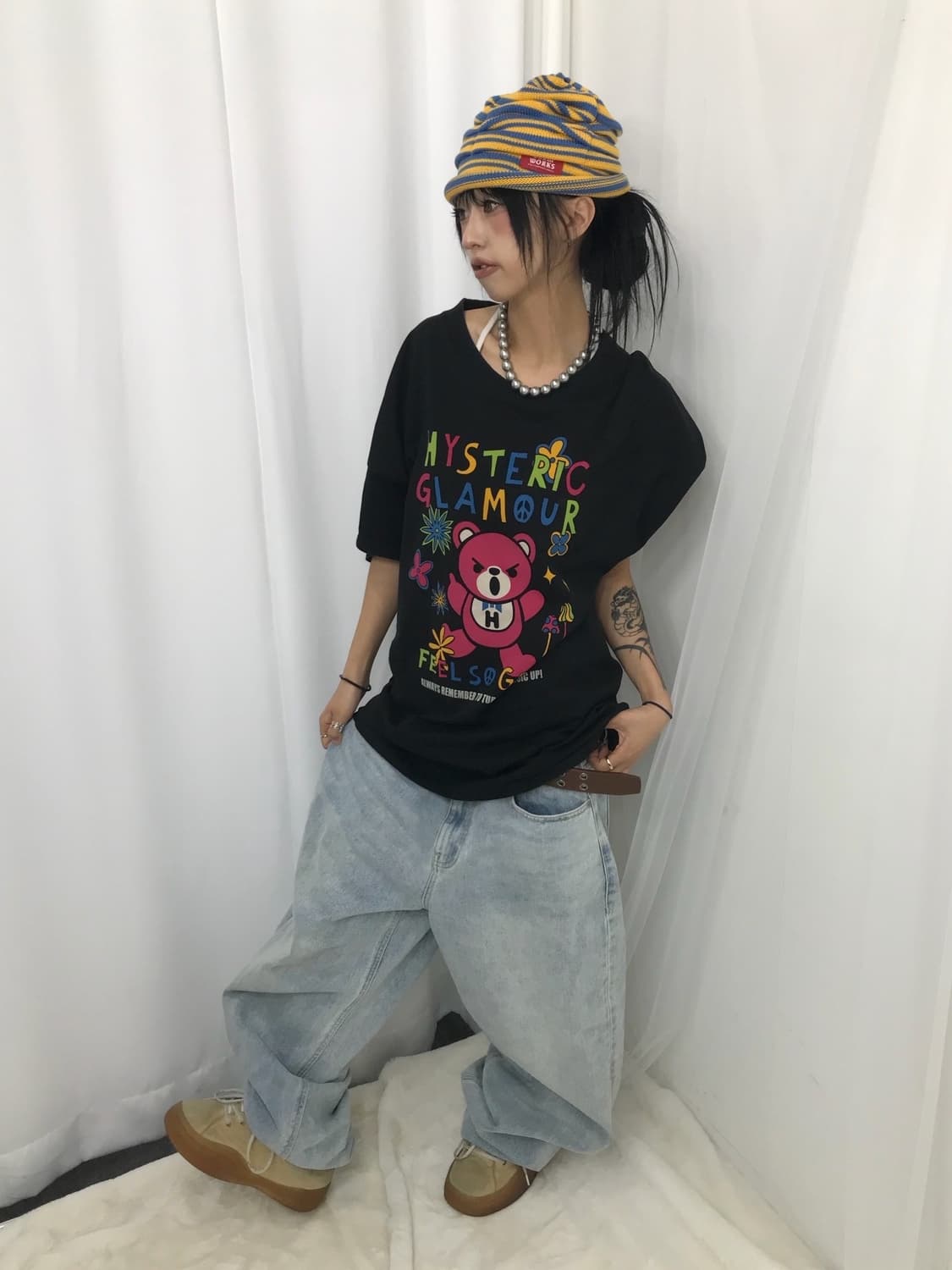 Hysteric Glamour Fxxk Bear T-shirt 상품이미지4