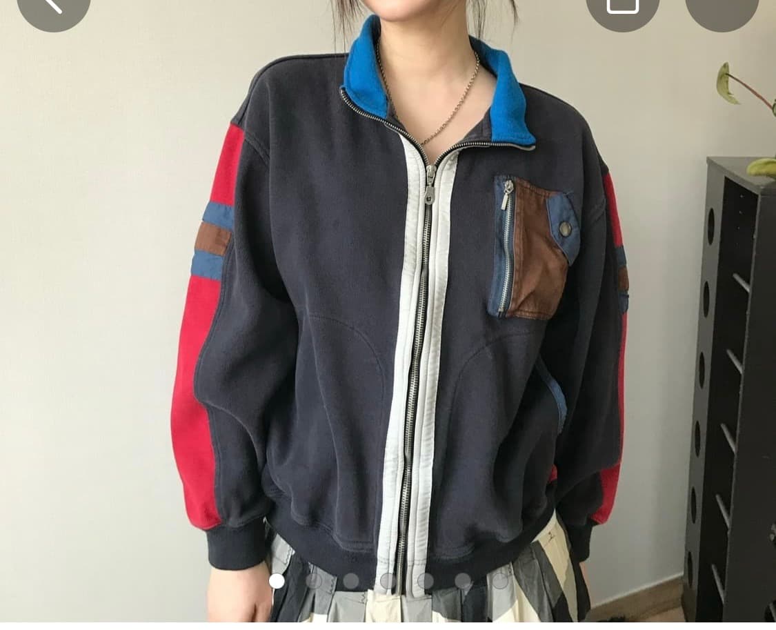 vintage zip-up 상품이미지1