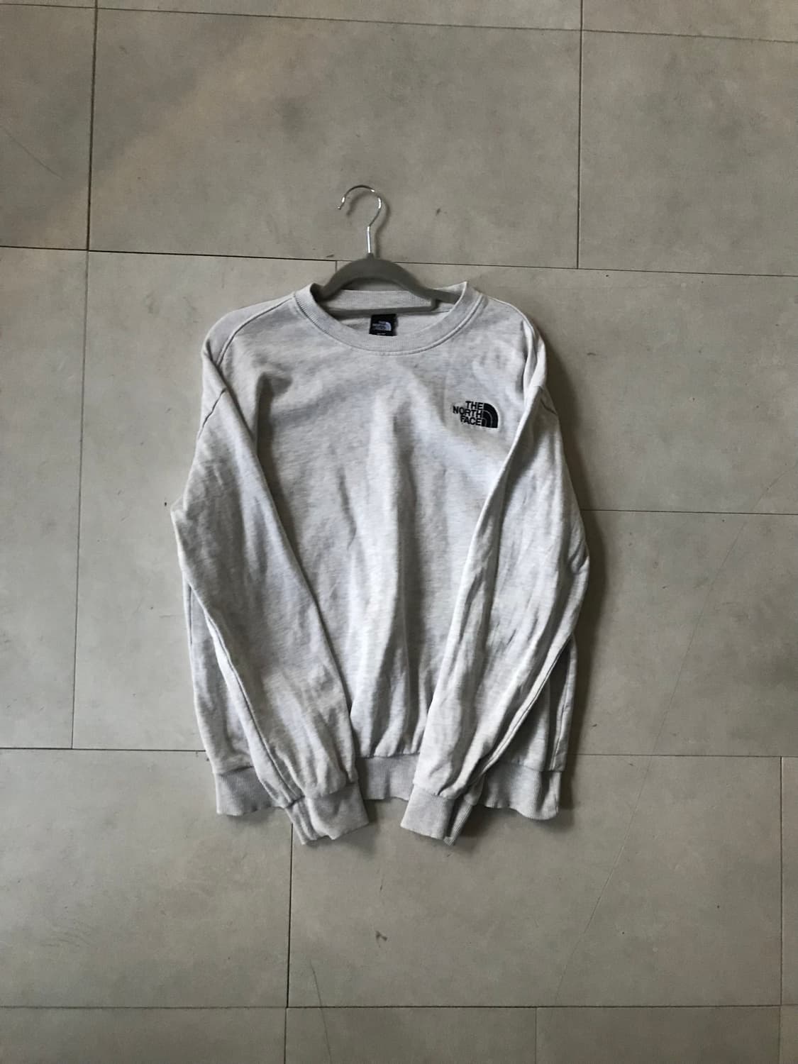 노페 라이트그레이 맨투맨 상품이미지6