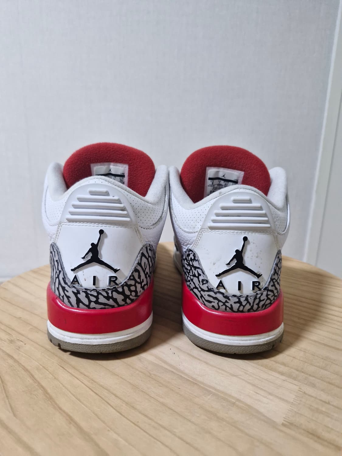 나이키 에어 조던 3 화이트 시멘트 260 상품이미지3