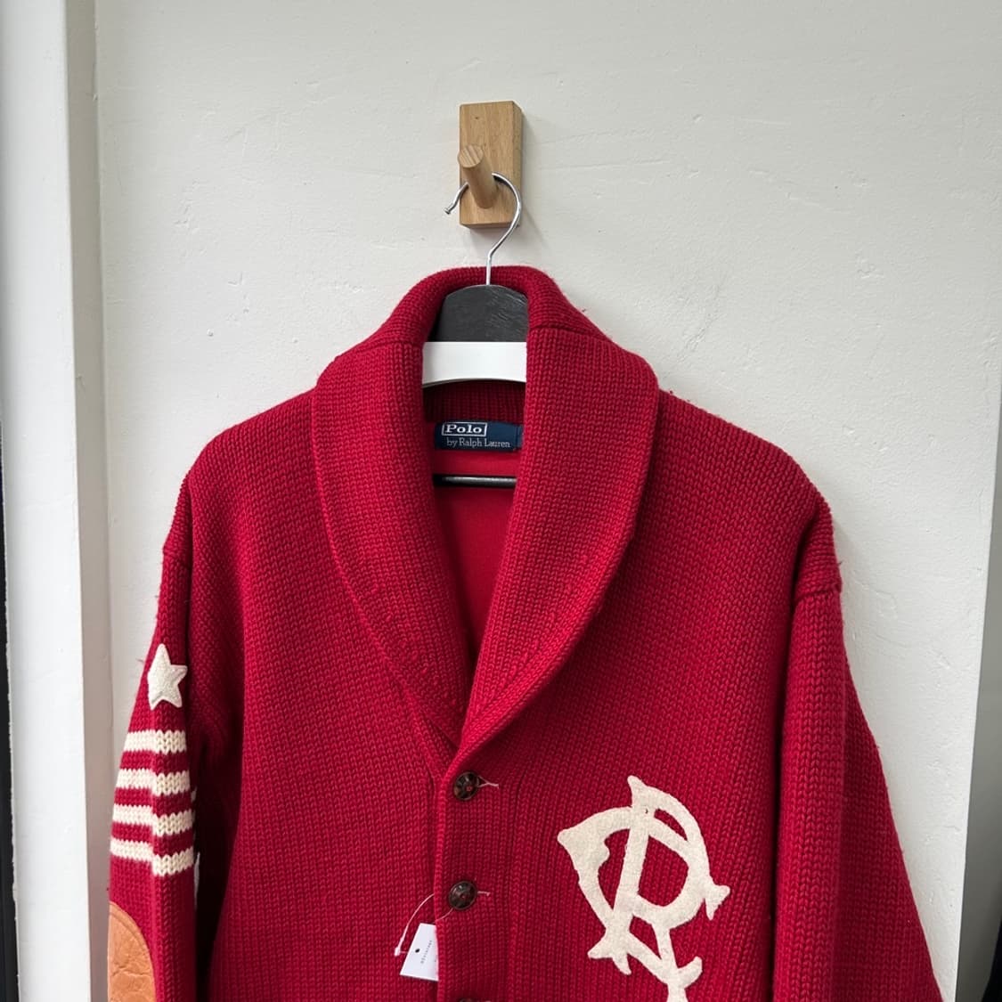 16361 - 폴로 랄프로렌 엘보 패치 가디건 상품이미지1