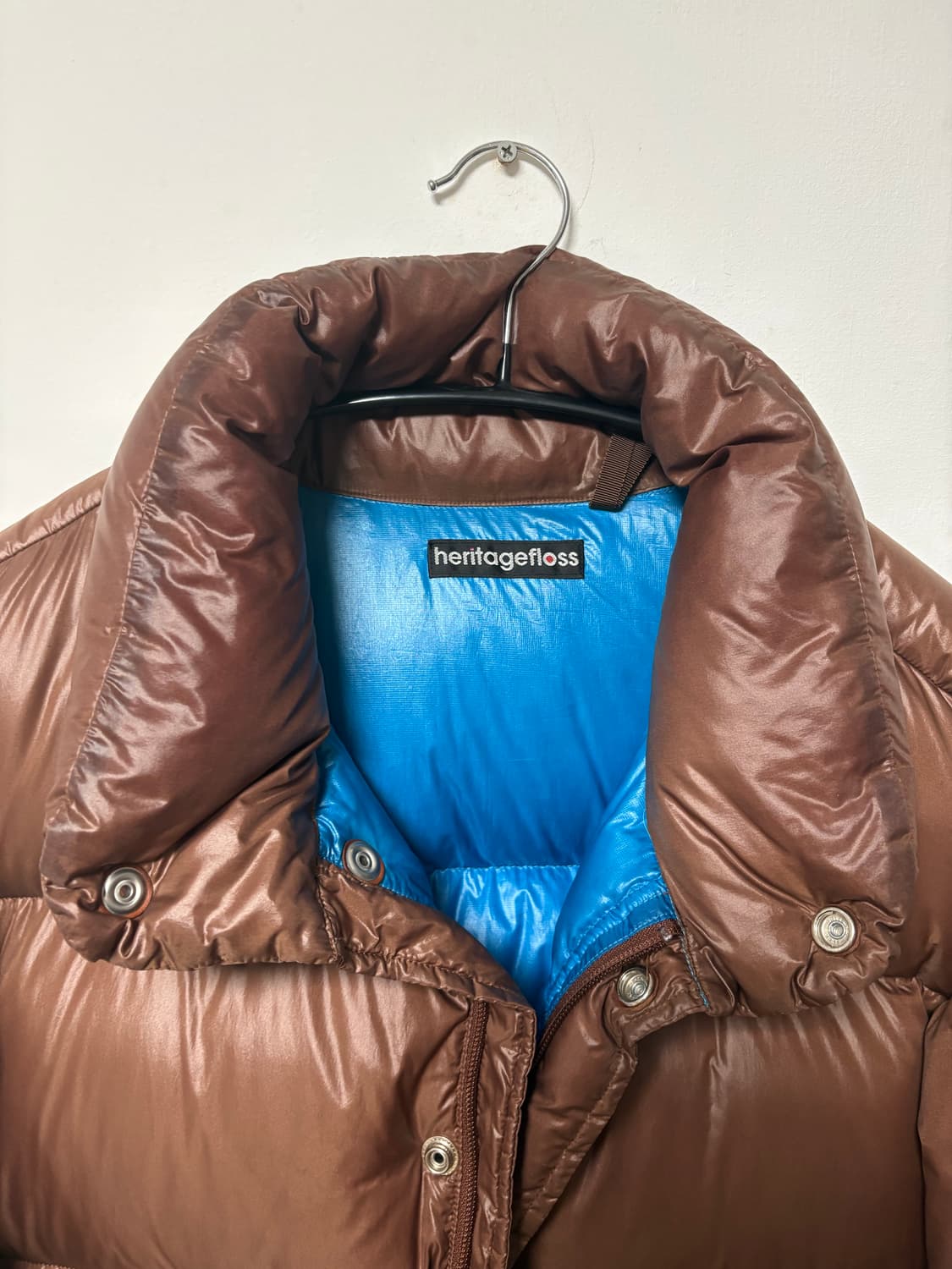 헤리티지플로스 17FW 패딩 브라운 M 상품이미지5