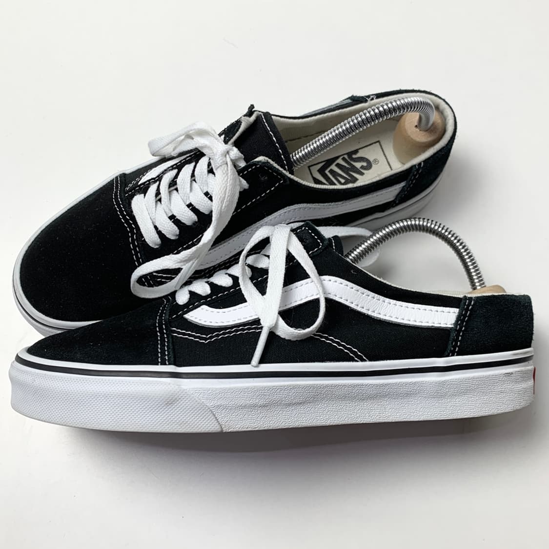 [250/정품] vans 반스 블랙 올드스쿨 뮬 상품이미지1