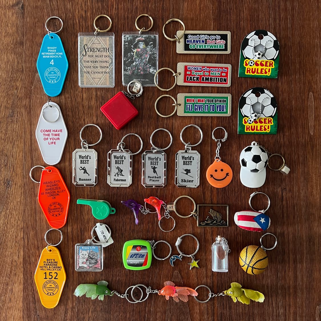 90s vtg SE Tape Measure Keyring 상품이미지4