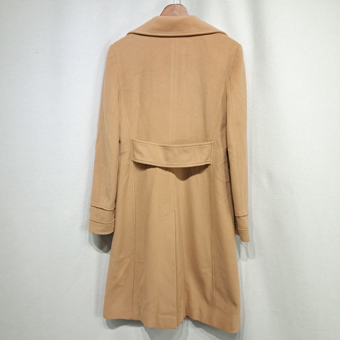 CL224 L 막스마라 90s 앙고라울 카멜 싱글 코트 상품이미지10