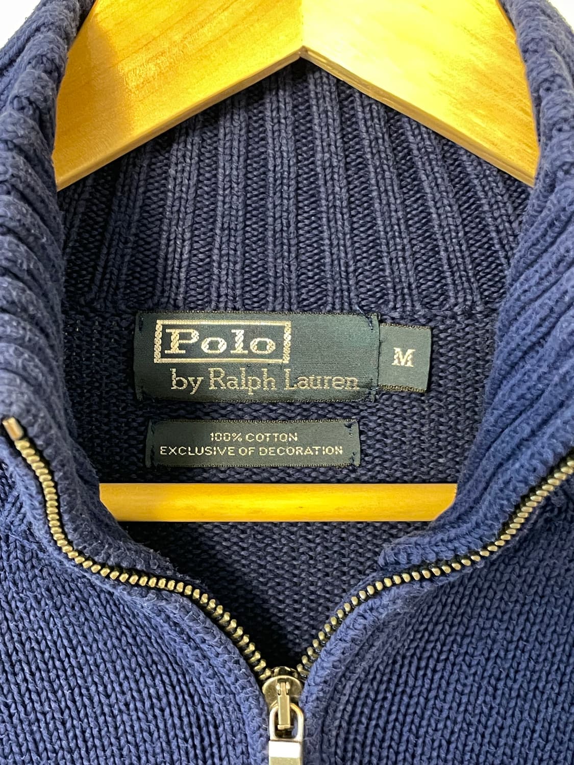 폴로 니트 집업  상품이미지7