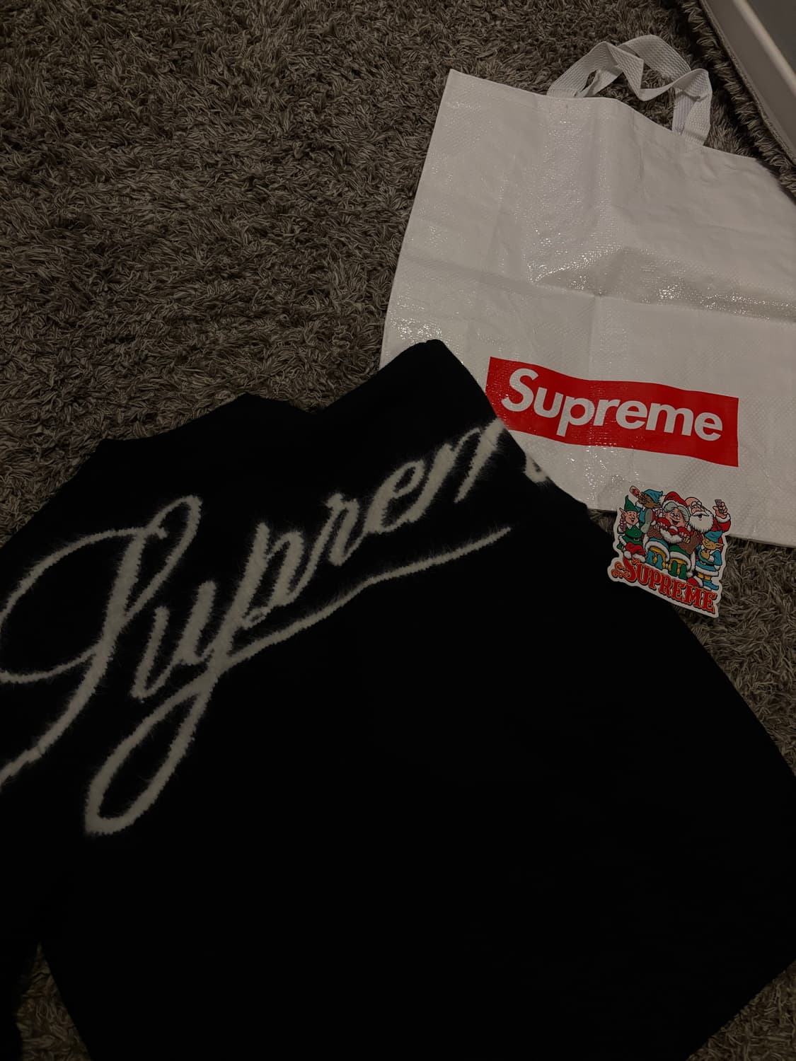 [M] 슈프림 앙고라 니트 25f/w 상품이미지1