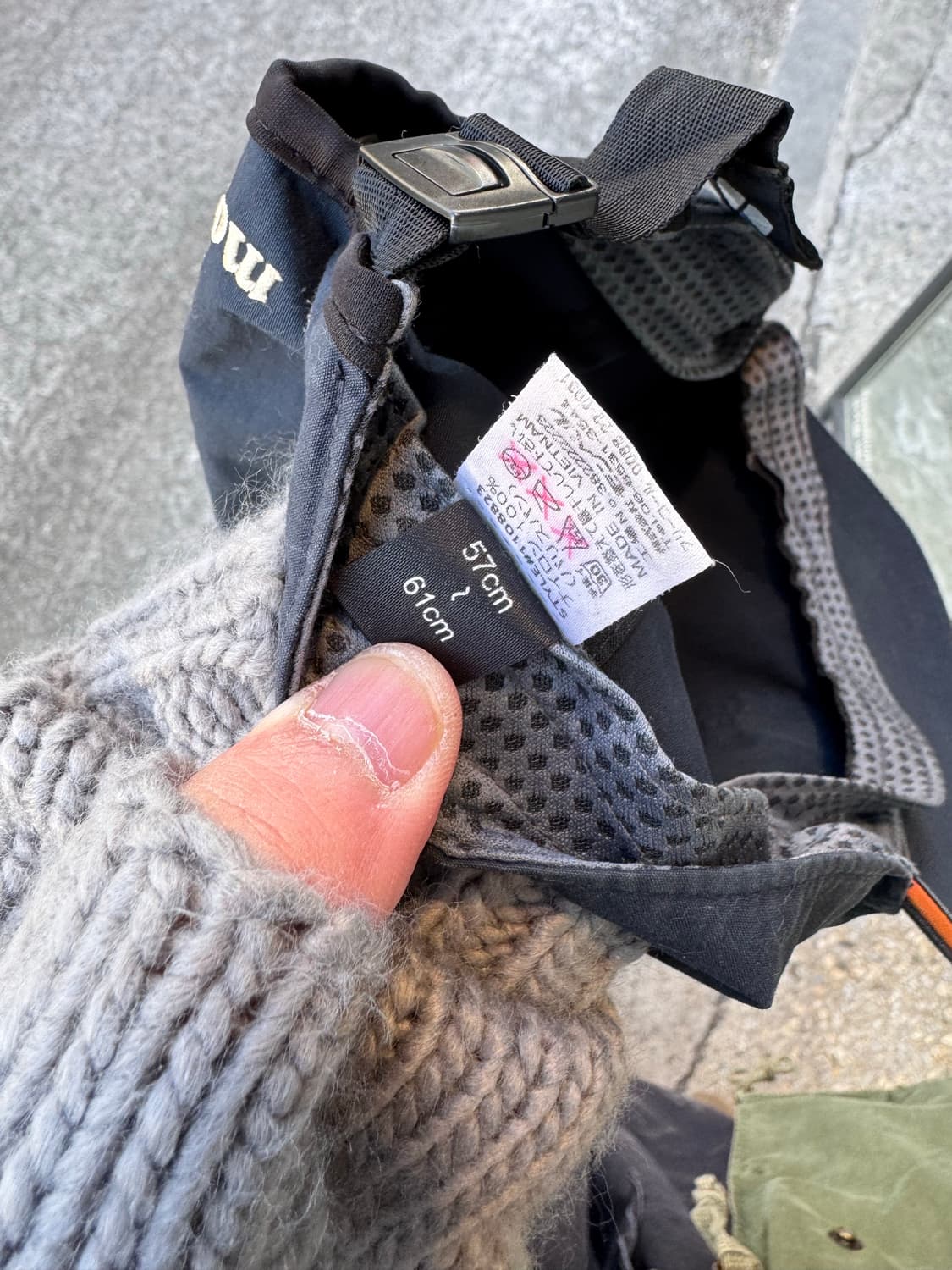 몽벨 크러셔블 캡 상품이미지7