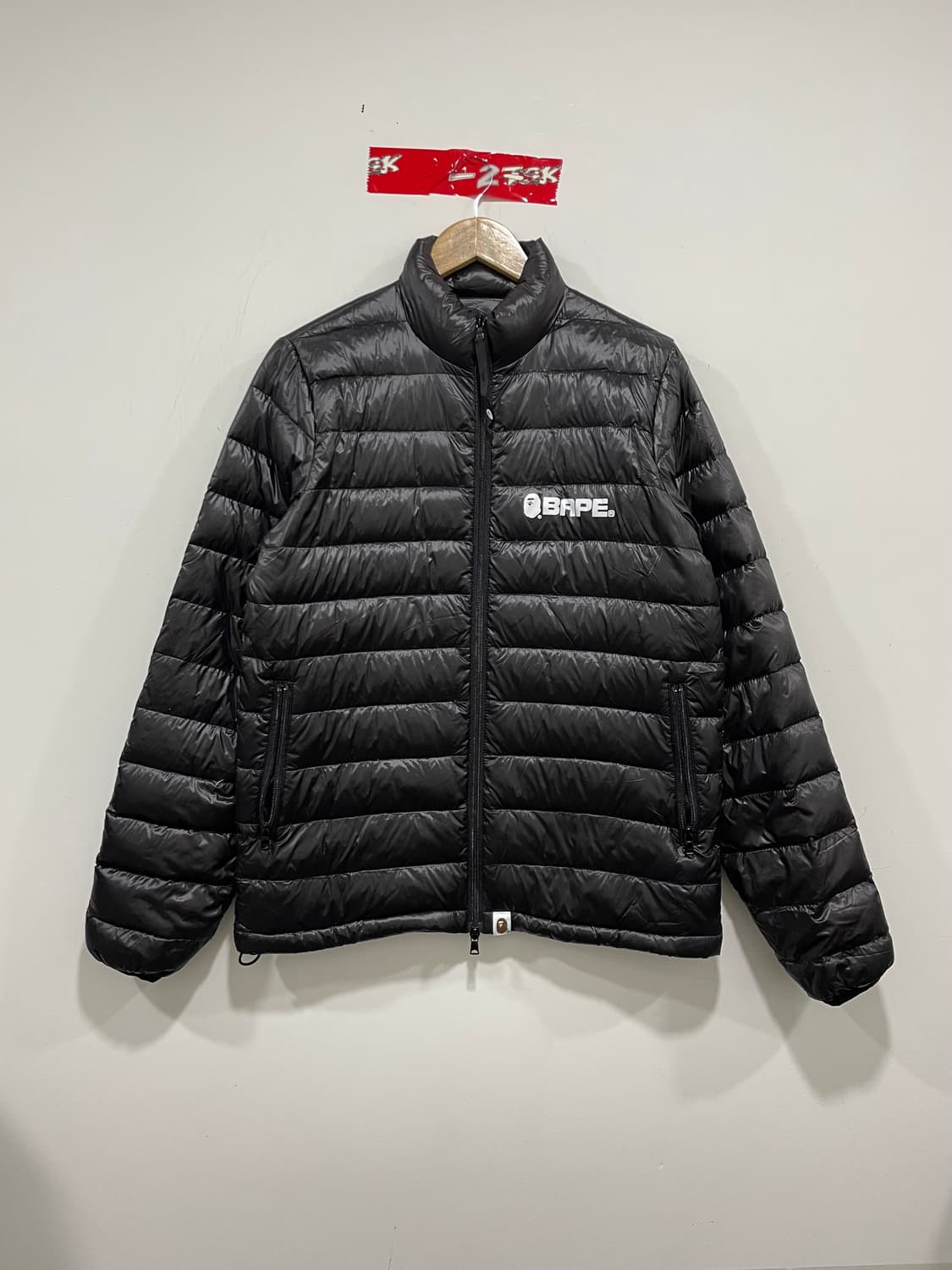 (빈티지)레어 Bape 베이프 투웨이 경량패딩 상품이미지3