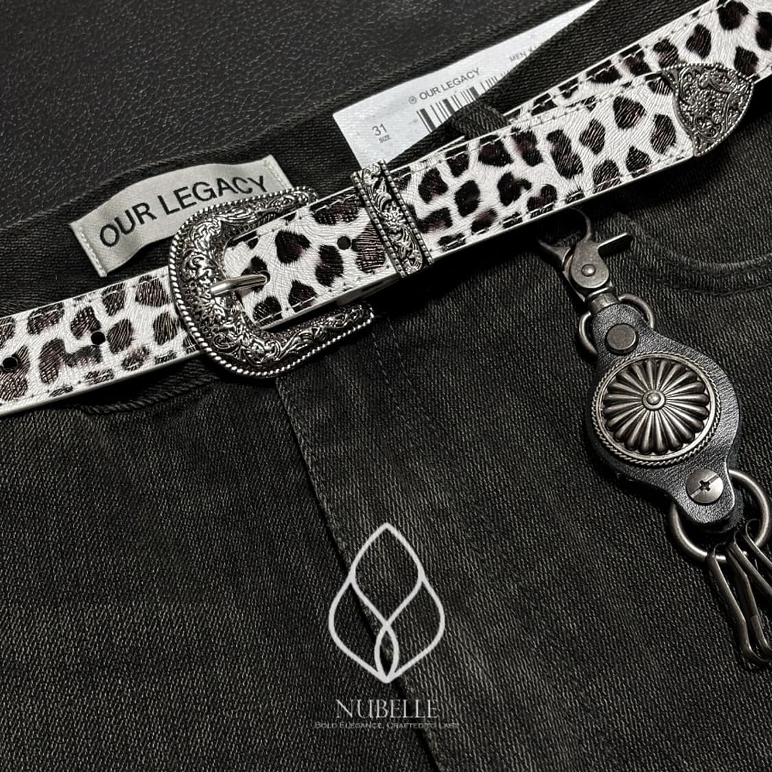 🌗 Dalmatian western belt / 달마시안 웨스턴 벨트 상품이미지4