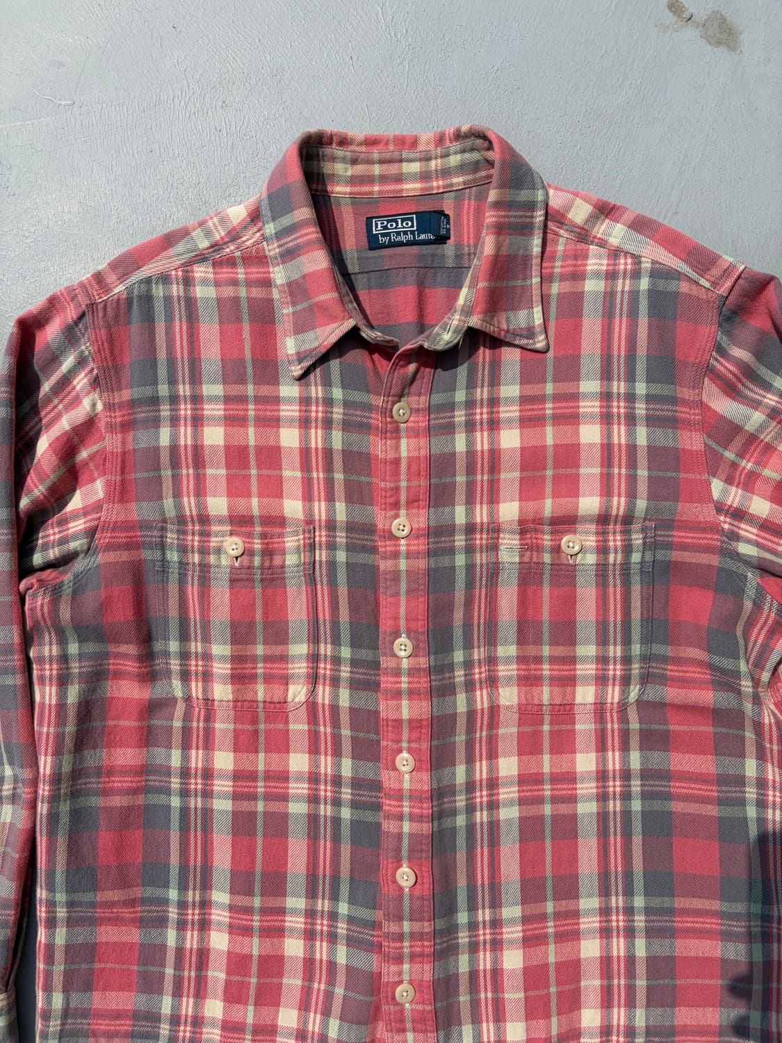 폴로 랄프로렌 헤리티지 프란넬 워크셔츠  상품이미지2