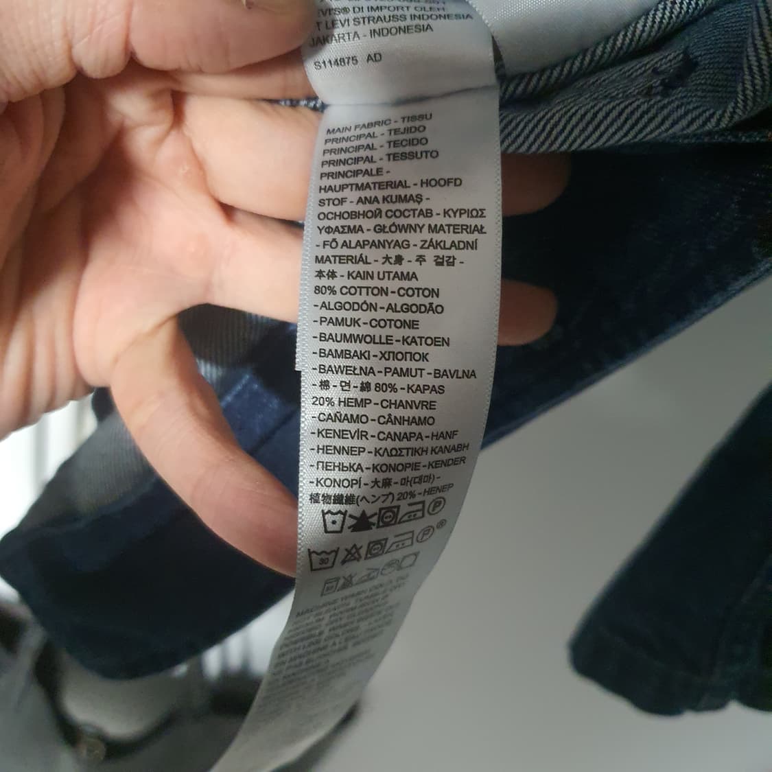 [M] 리바이스 데님 블레이저 자켓 상품이미지6