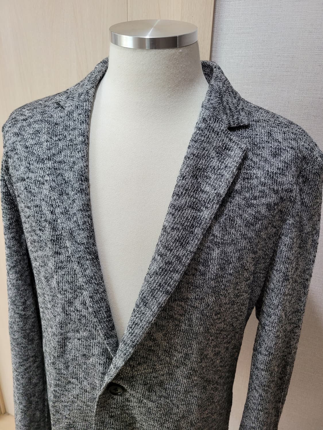 티아이포맨 T.I FOR MEN 니트 자켓 105 그레이 상품이미지3