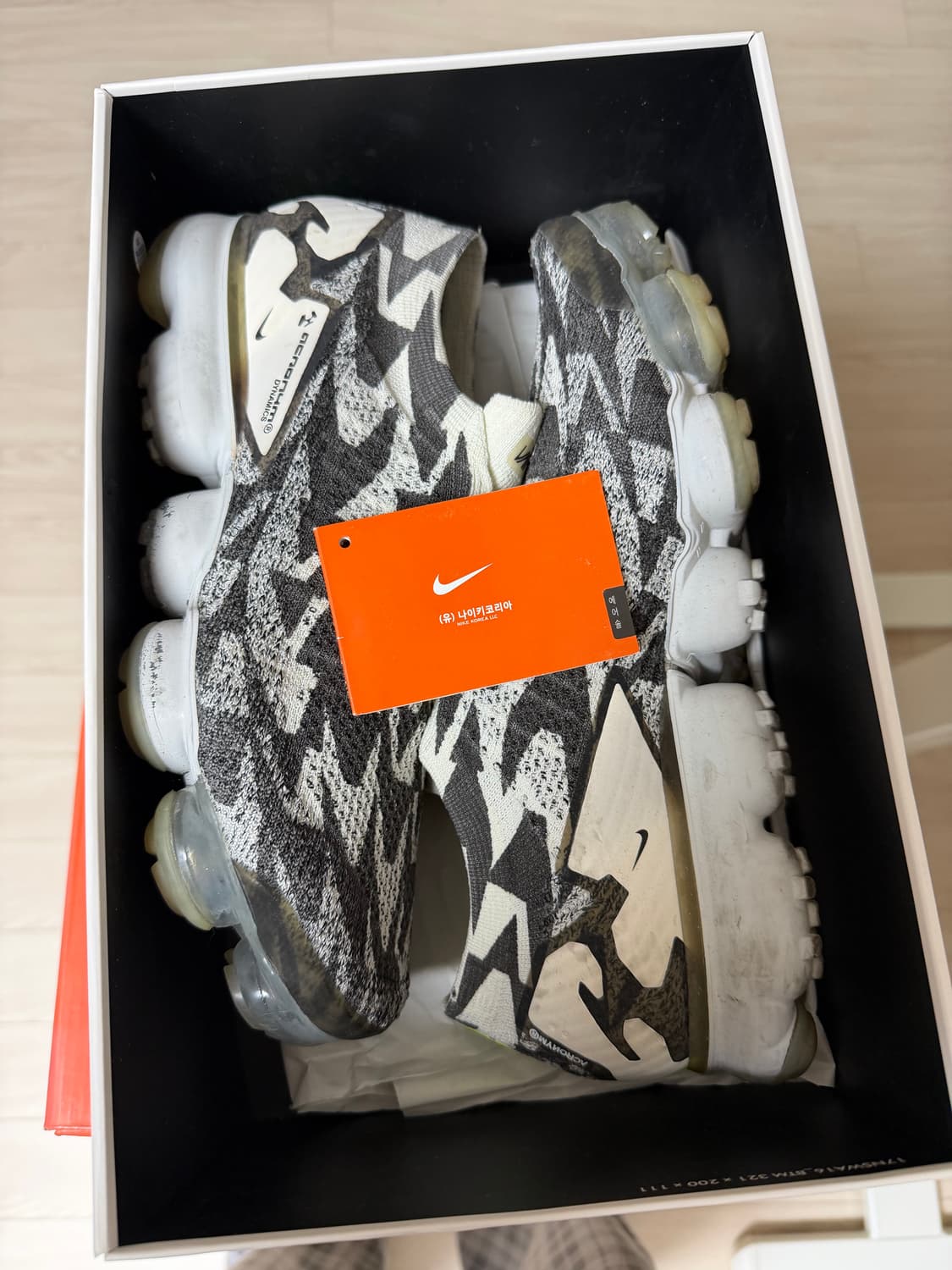 [275] 나이키x아크로님 베이퍼맥스 목2 라이트본 상품이미지5