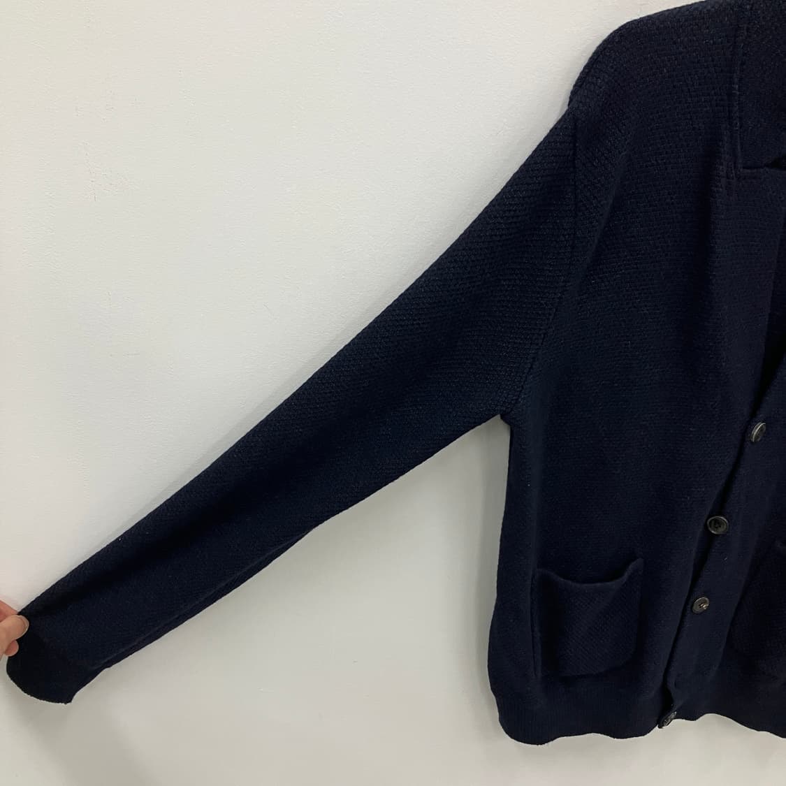 라코스테 네이비 니트 가디건 M 상품이미지4