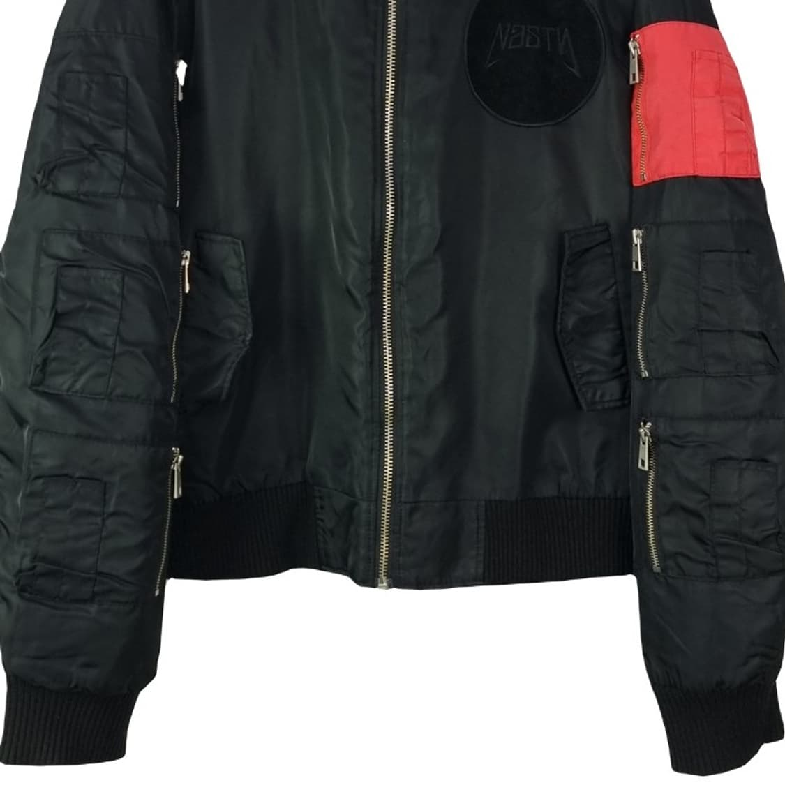 [네스티킥] 네스티팜 오버핏 크롭 MA1 항공점퍼 봄버 자켓 M17750 상품이미지5