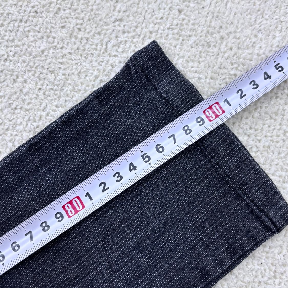 실측확인 빈티지 데님 레깅스 0403E 상품이미지5