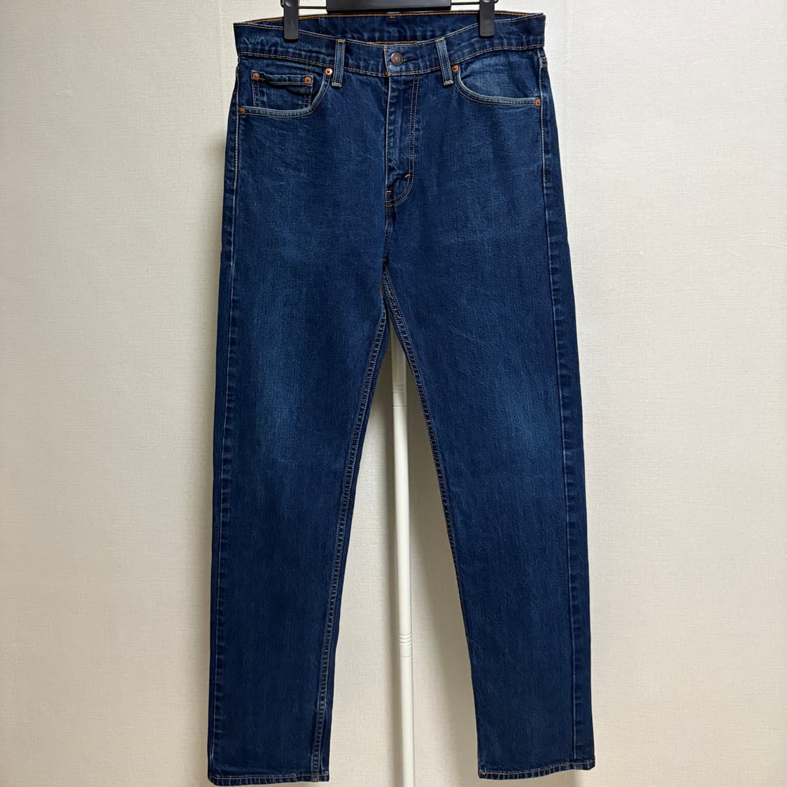리바이스 505 레귤러 스트레이트 데님팬츠 / W33, L34 상품이미지1