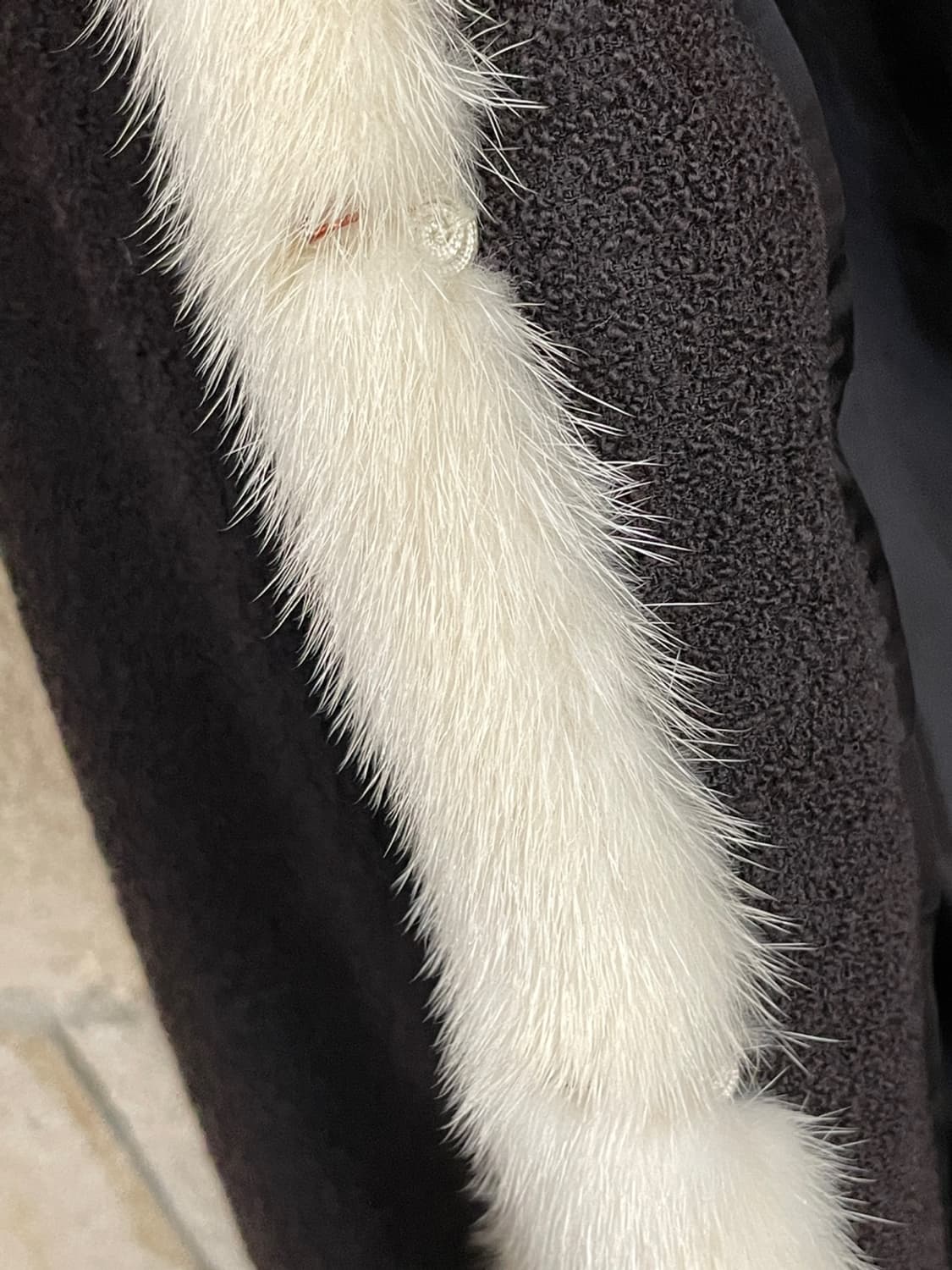 모스키노 트위드 퍼 자켓 상품이미지8