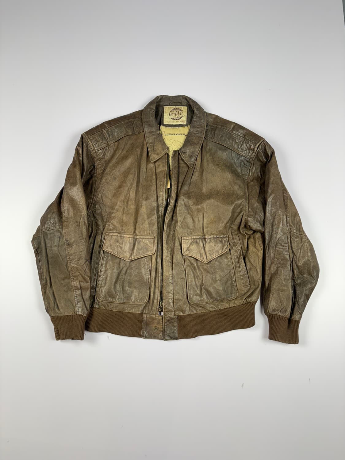 레더 항공자켓 상품이미지1