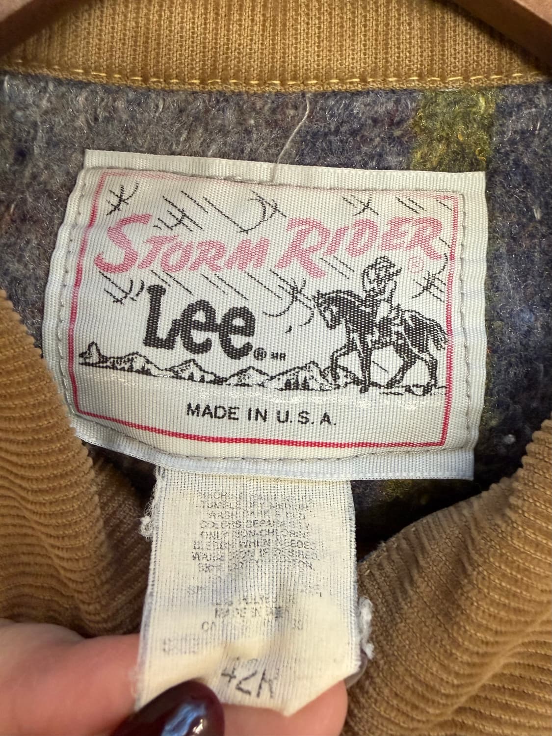 N240. 리 lee 스톰라이더 자켓 청자켓 상품이미지3