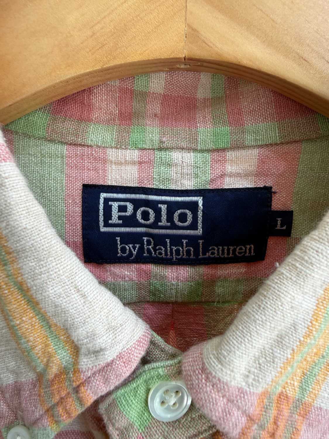 POLO RALPH LAUREN 반팔 체크 셔츠  상품이미지5