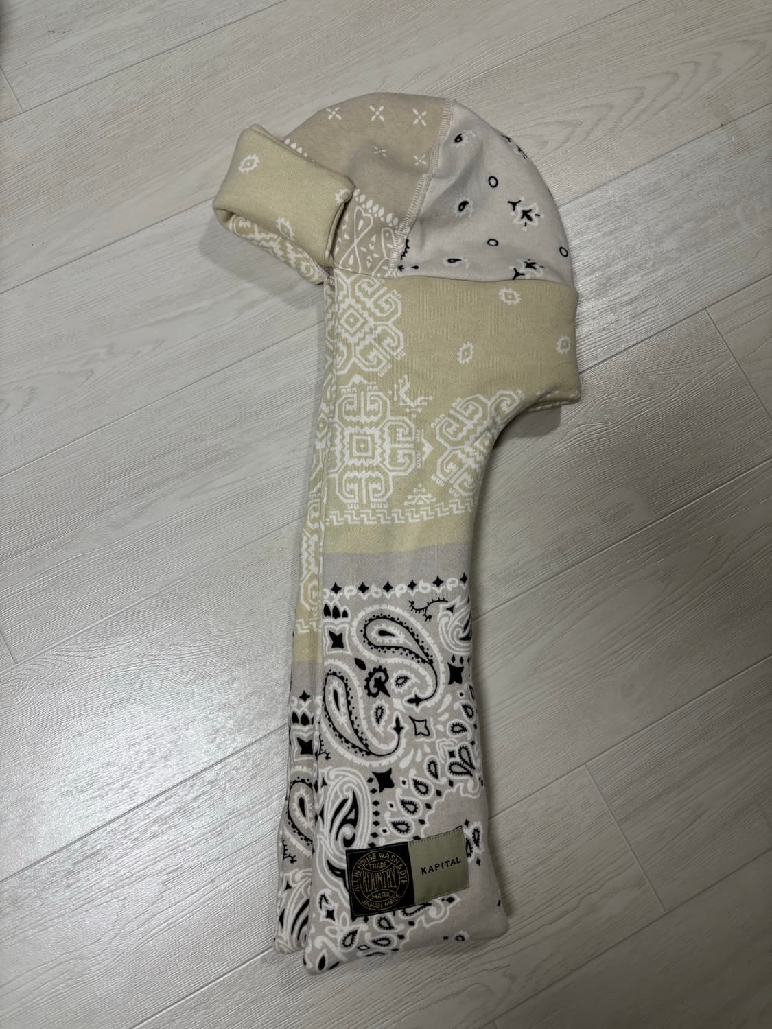 캐피탈 반다나 패턴 케사 머플러 캡 키나리 상품이미지3