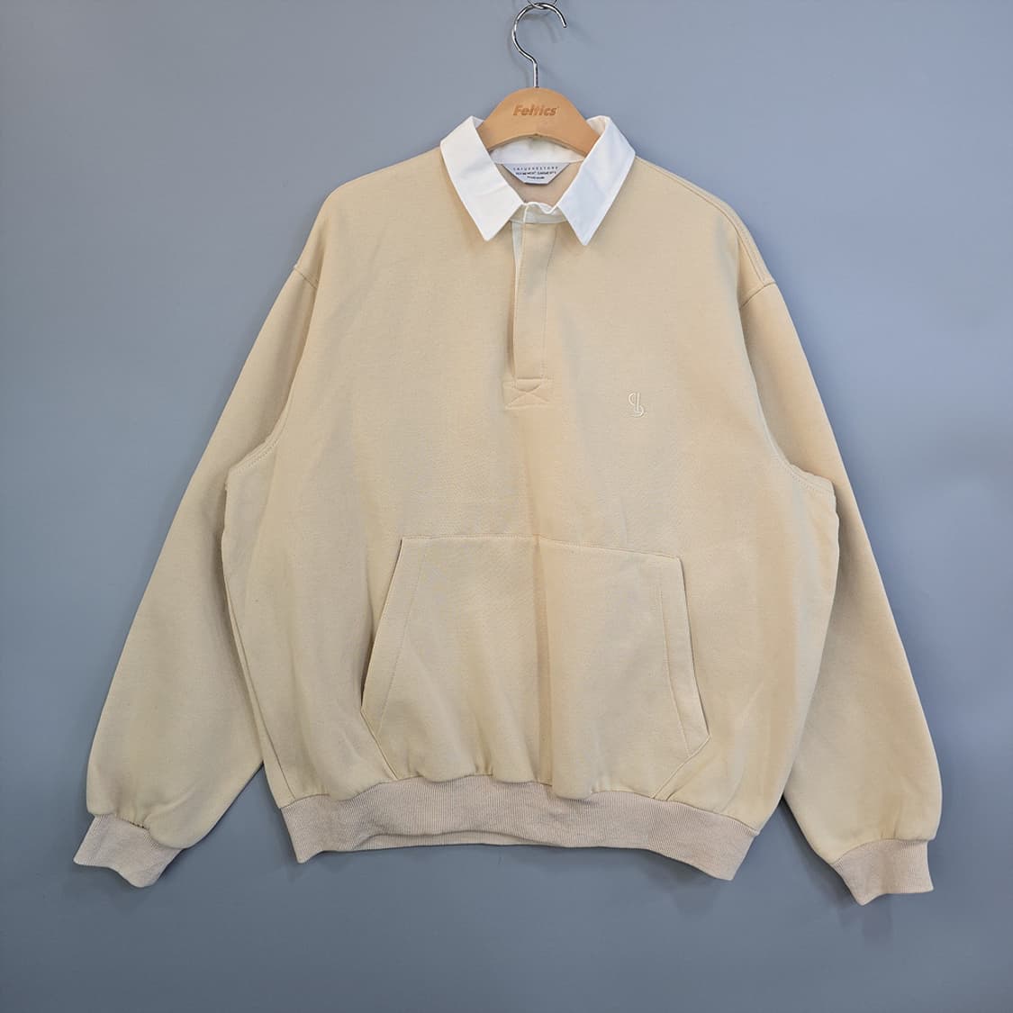 라퍼지스토어(LAFUDGE STORE) 카라 럭비 맨투맨 L 상품이미지1