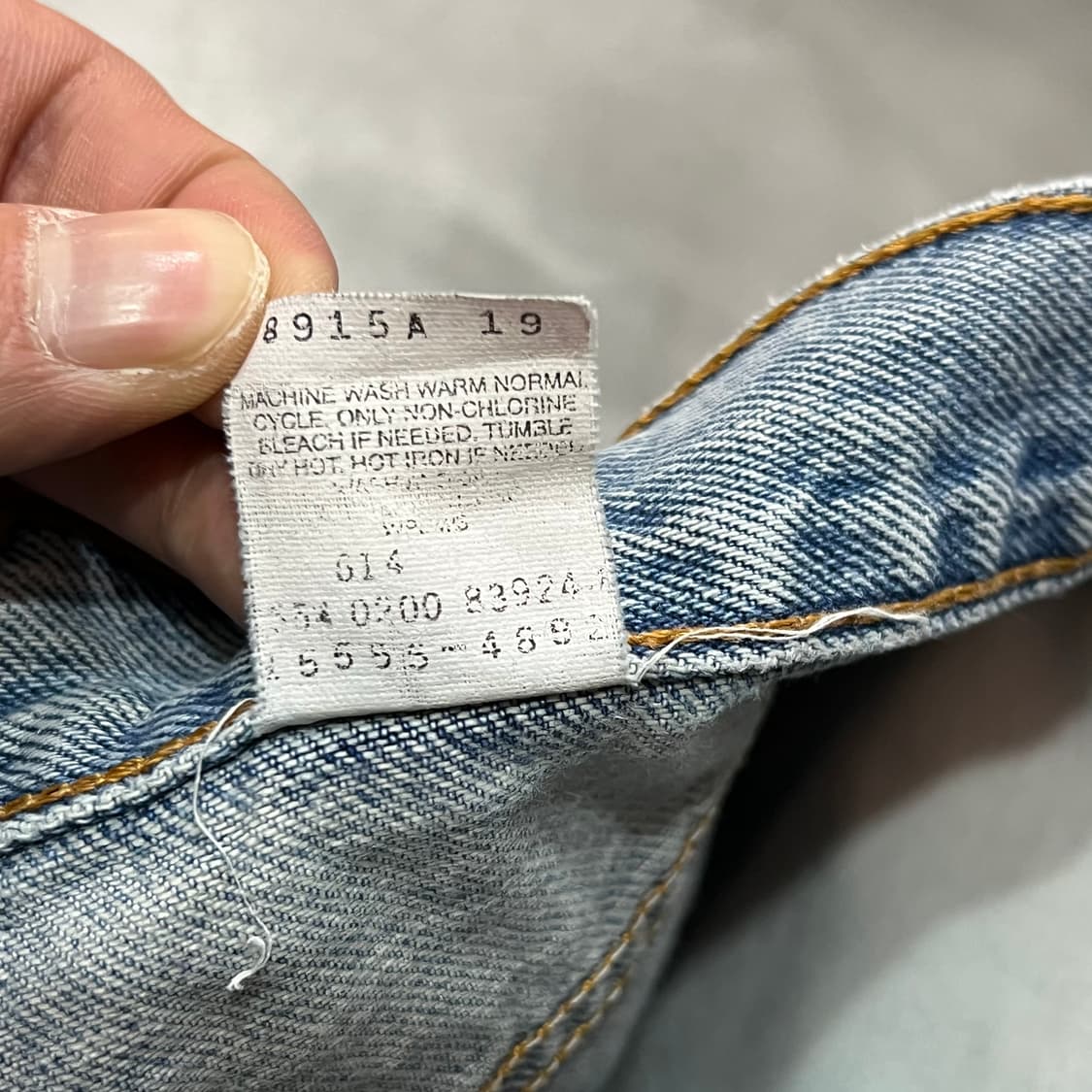  USA 리바이스 555 데님 팬츠 y14712 상품이미지7