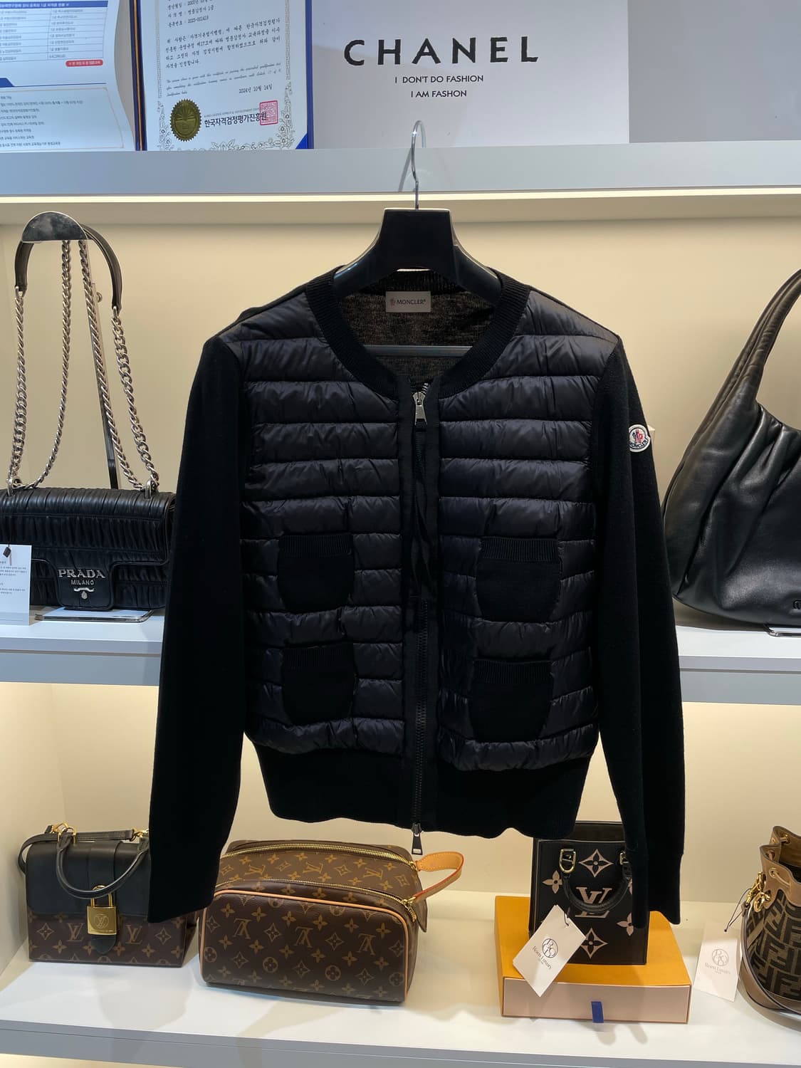 [정품/2size] 몽클레어 니트패딩 여성 상품이미지2