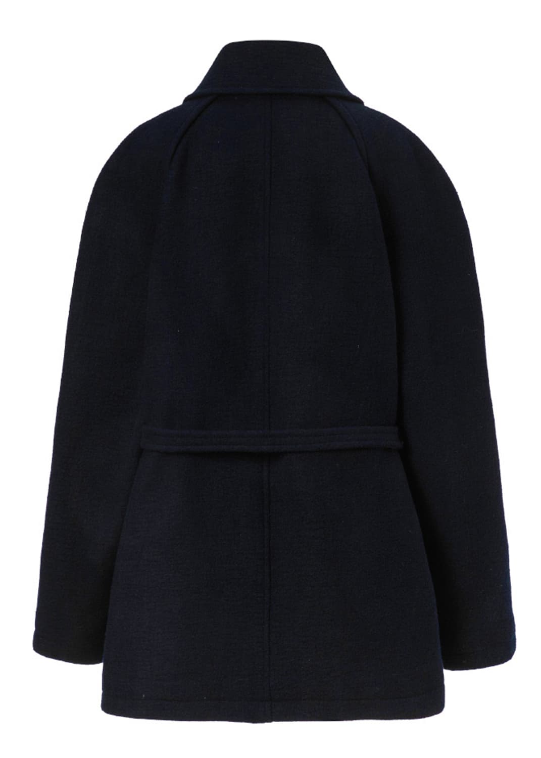 le917 Raglan Sleeve Half Coat Navy 상품이미지4