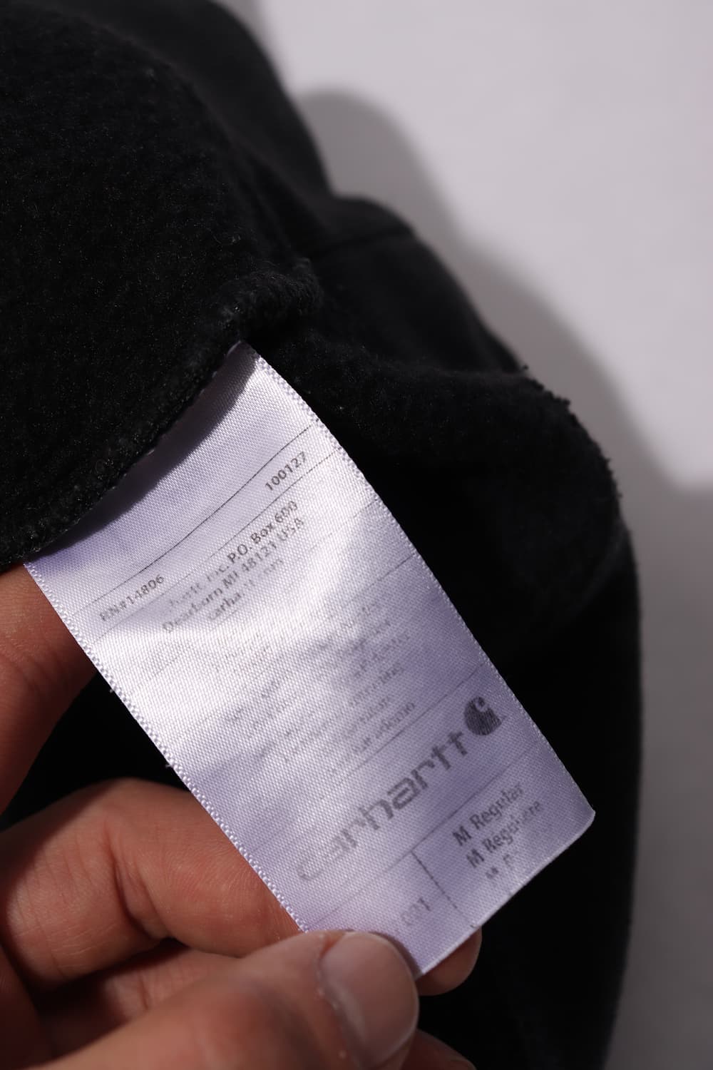 CARHARTT 오리지널 핏 베이직 맨투맨 size M 상품이미지5