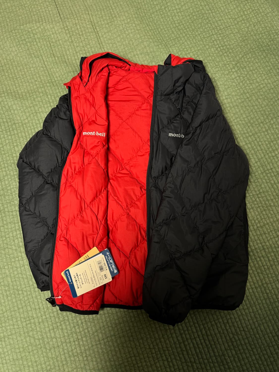 몽벨 리버시블 경량패딩 (키즈 150) 상품이미지3