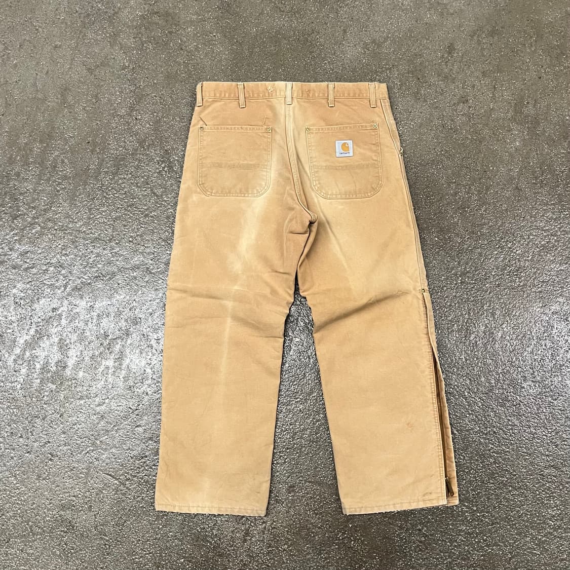 90s Carhartt 퀼팅 카펜터 팬츠 (35“) 상품이미지2
