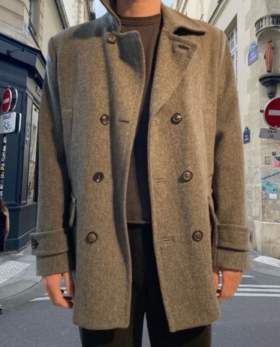 Maison Martin Margiela Grey Peacoat 상품이미지2