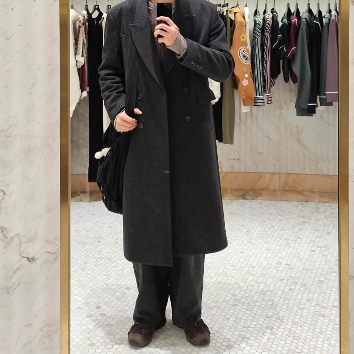 엘무드 발렌티누스 그레이 스트라이프 48 상품이미지2