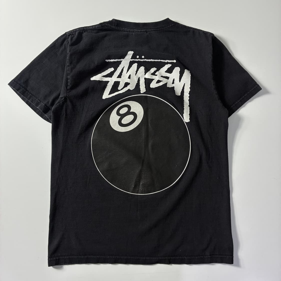 Stussy  스투시 8볼 코튼 블랙 반팔 티셔츠  상품이미지2
