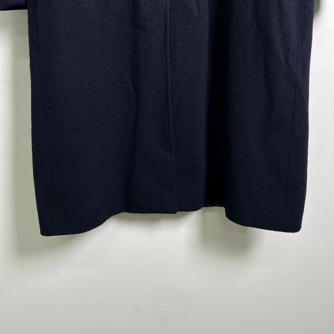 버버리 네이비 울 싱글 발마칸 코트 상품이미지7