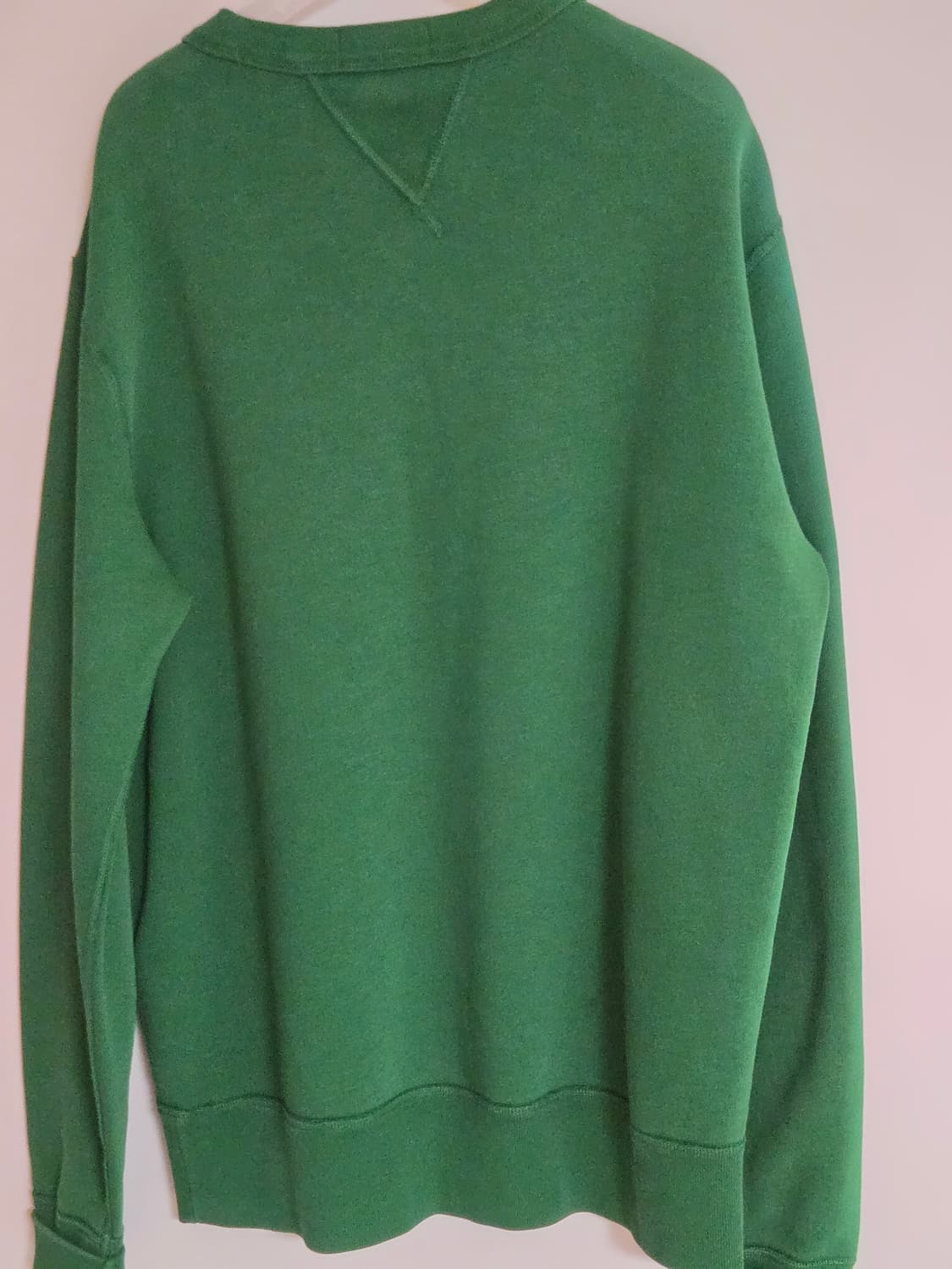 폴로 랄프로렌 워싱 맨투맨 L 그린 상품이미지5