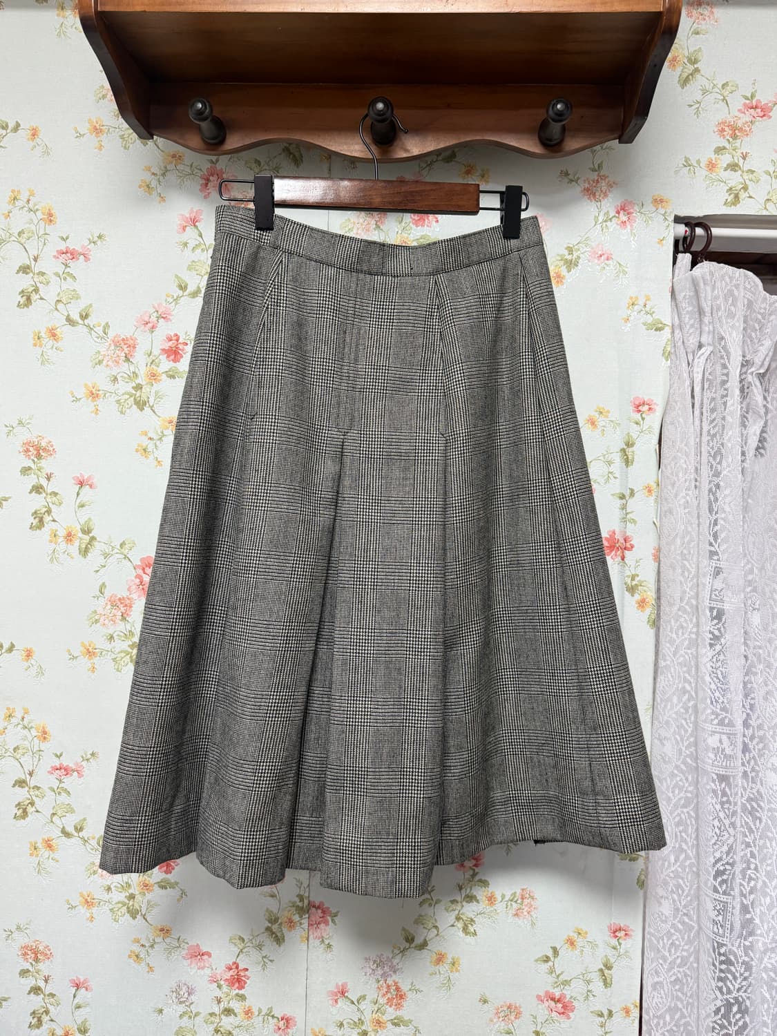 버버리 미디 플리츠 스커트 상품이미지1