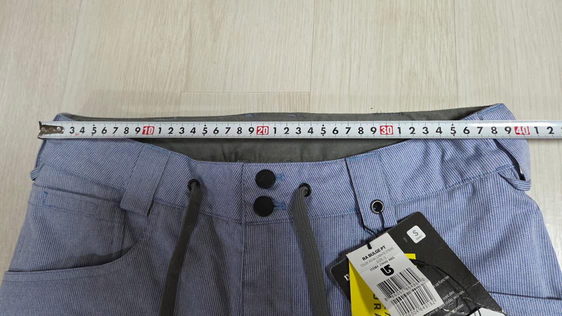 (착샷) 버튼 스노우 보드 바지 BULGE 팬츠 상품이미지6