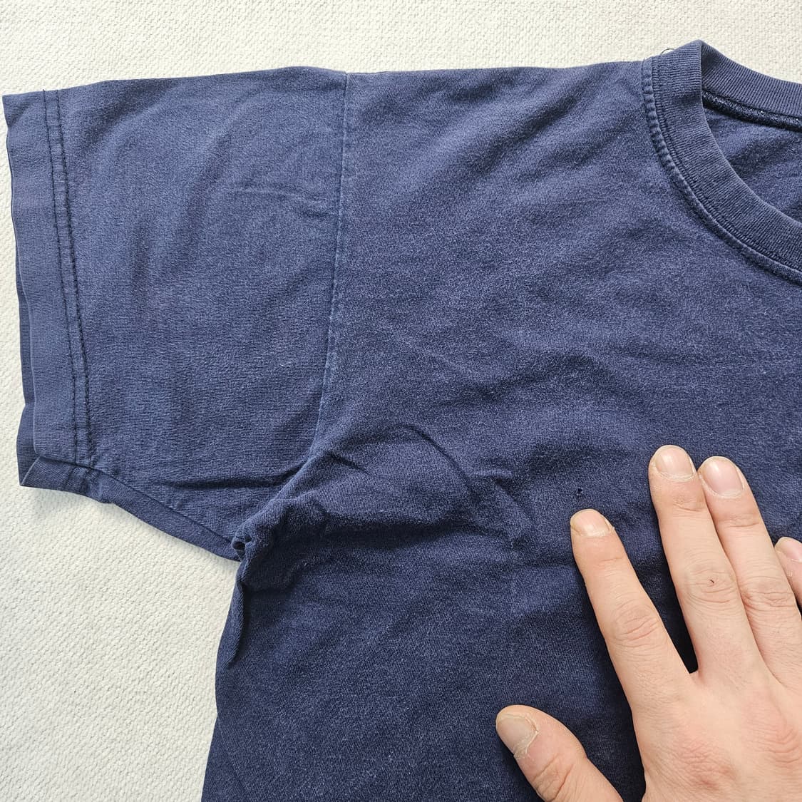 실측확인 빈티지 로고 반팔티 0407Y 상품이미지3