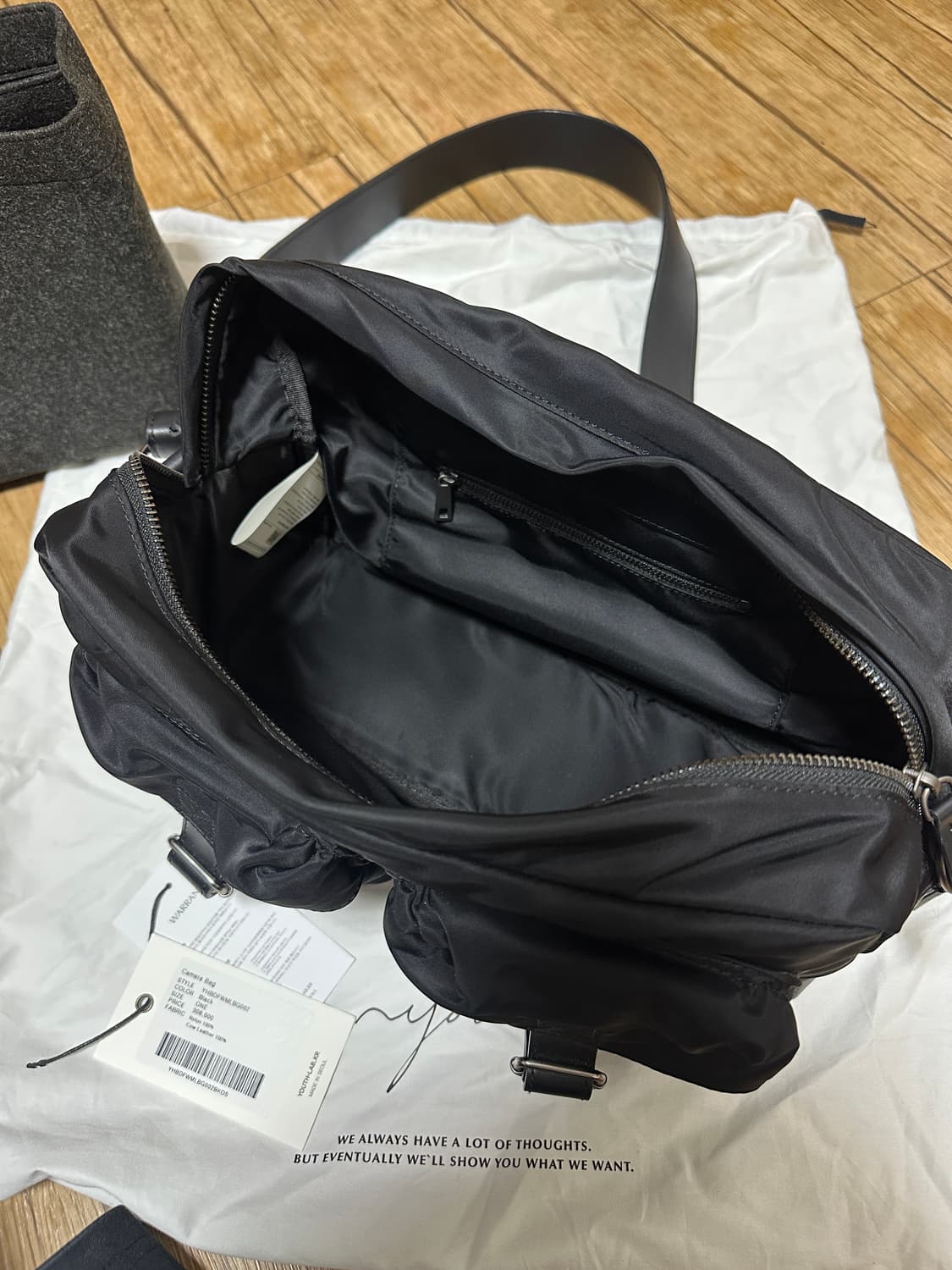 유스 카메라백 나일론 youth camera bag 이너백 포함 판매 상품이미지9