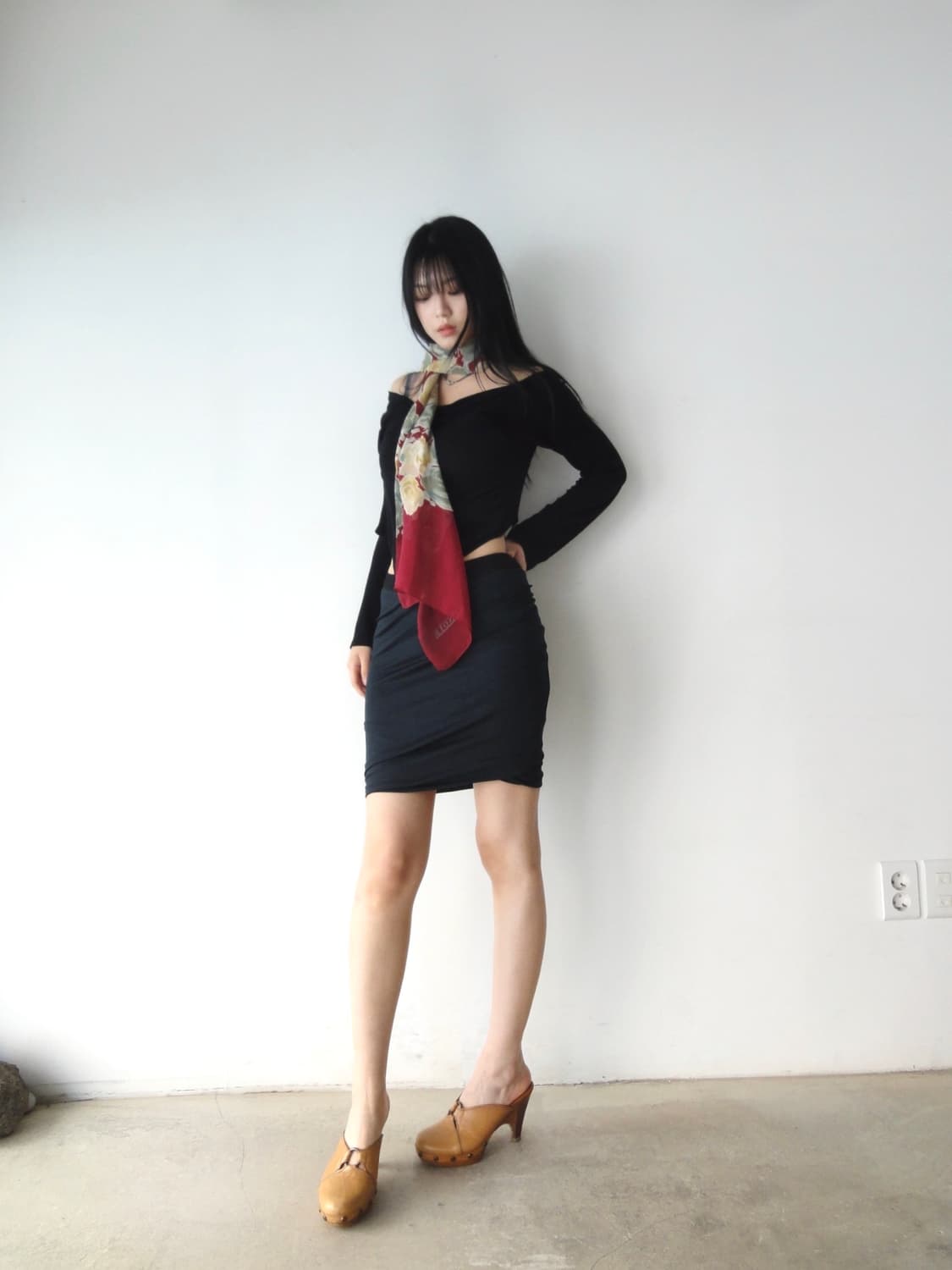 T by ALEXANDER WANG under twist skirt 상품이미지7
