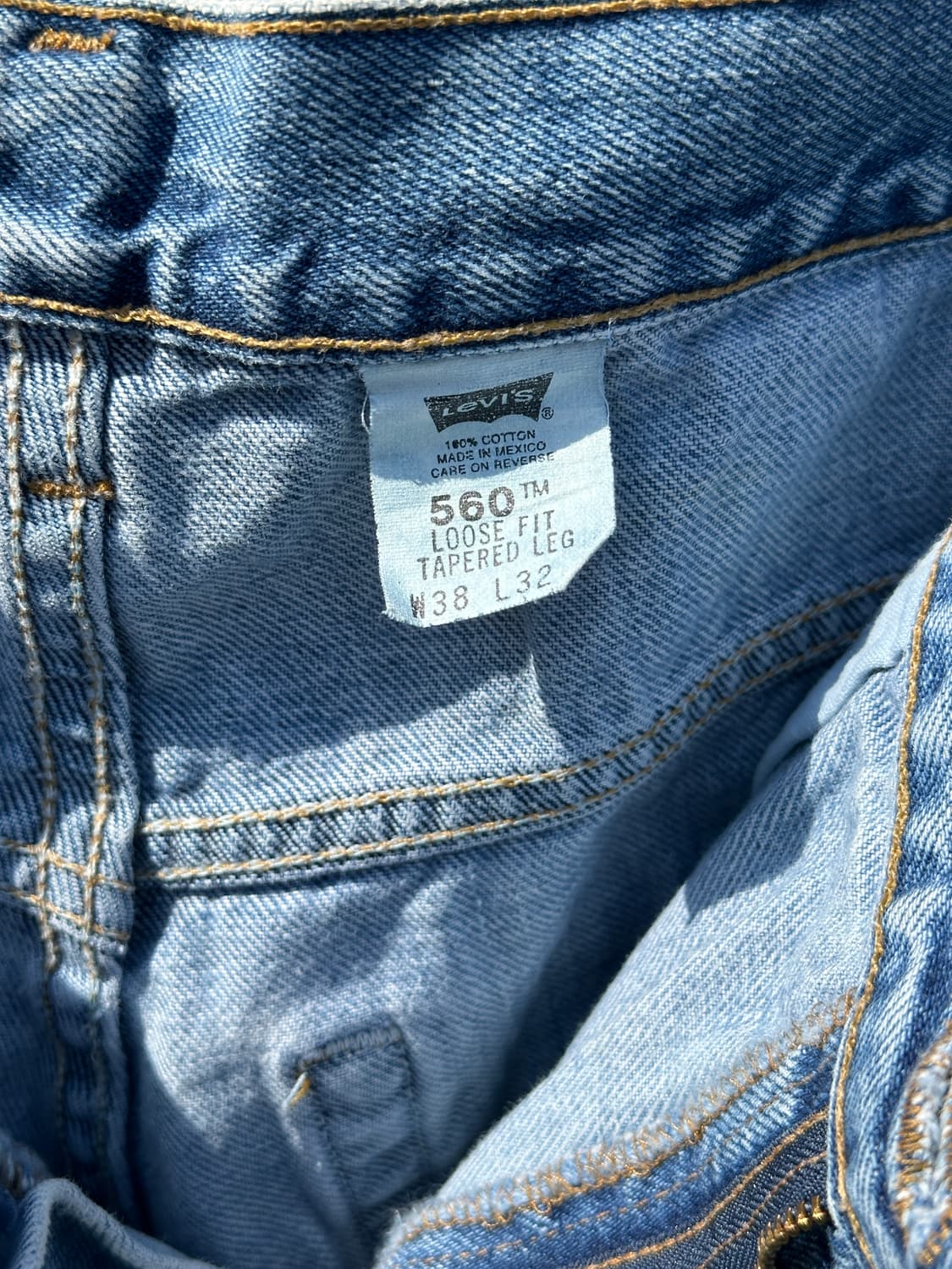 [35] 00s 리바이스 560 데님 팬츠 Mexico made 상품이미지3