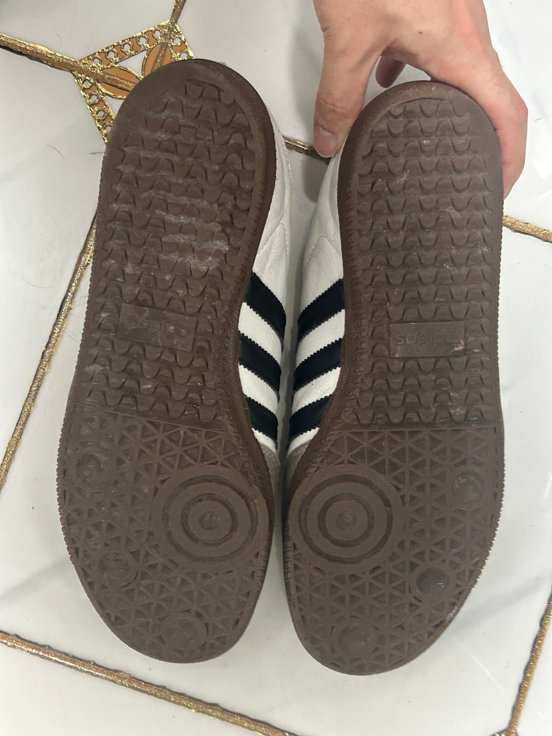 아디다스 삼바 비건 화이트 블랙 280 상품이미지3