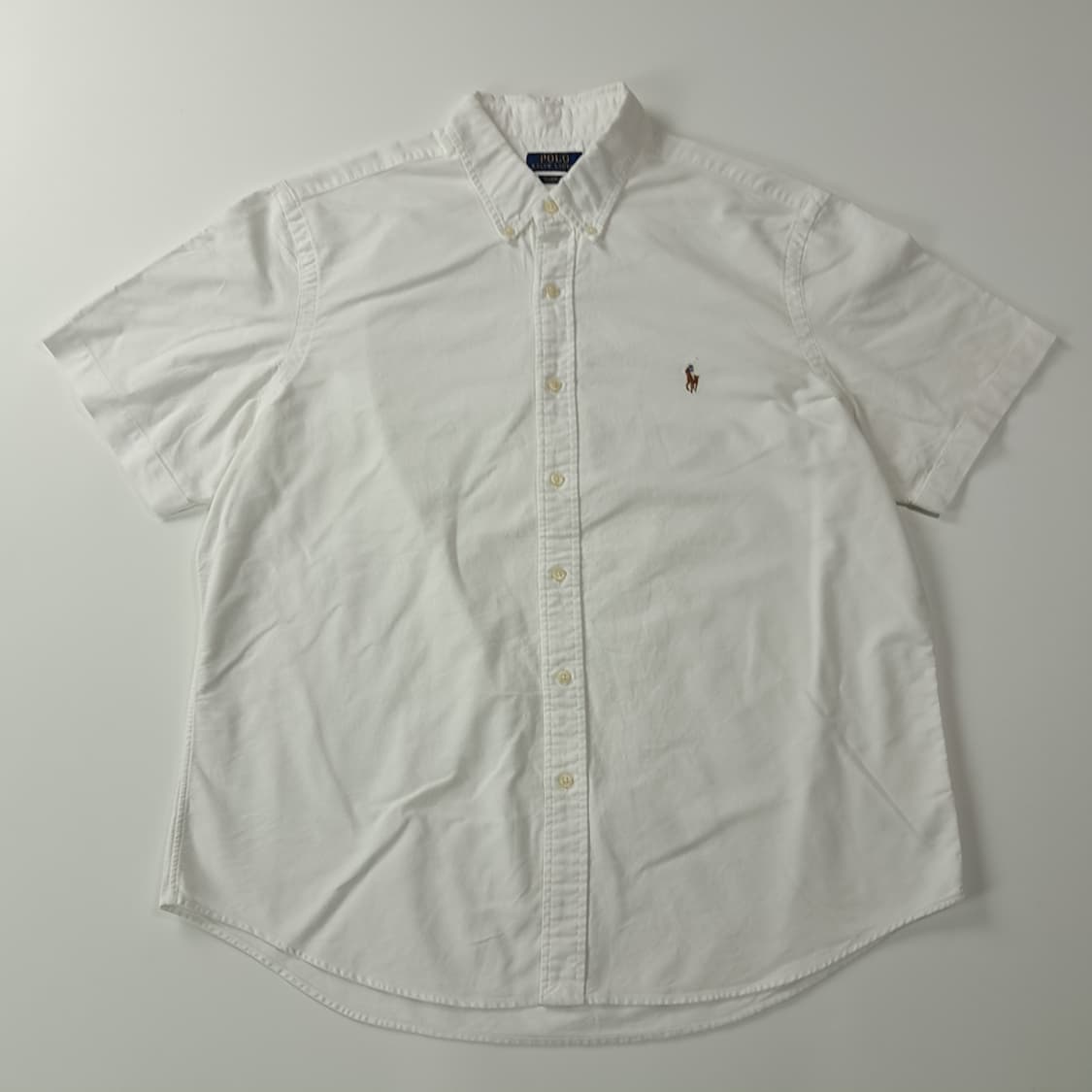 CK754 XL 폴로 QR 멀티포니 화이트 반팔 셔츠 남방 상품이미지1