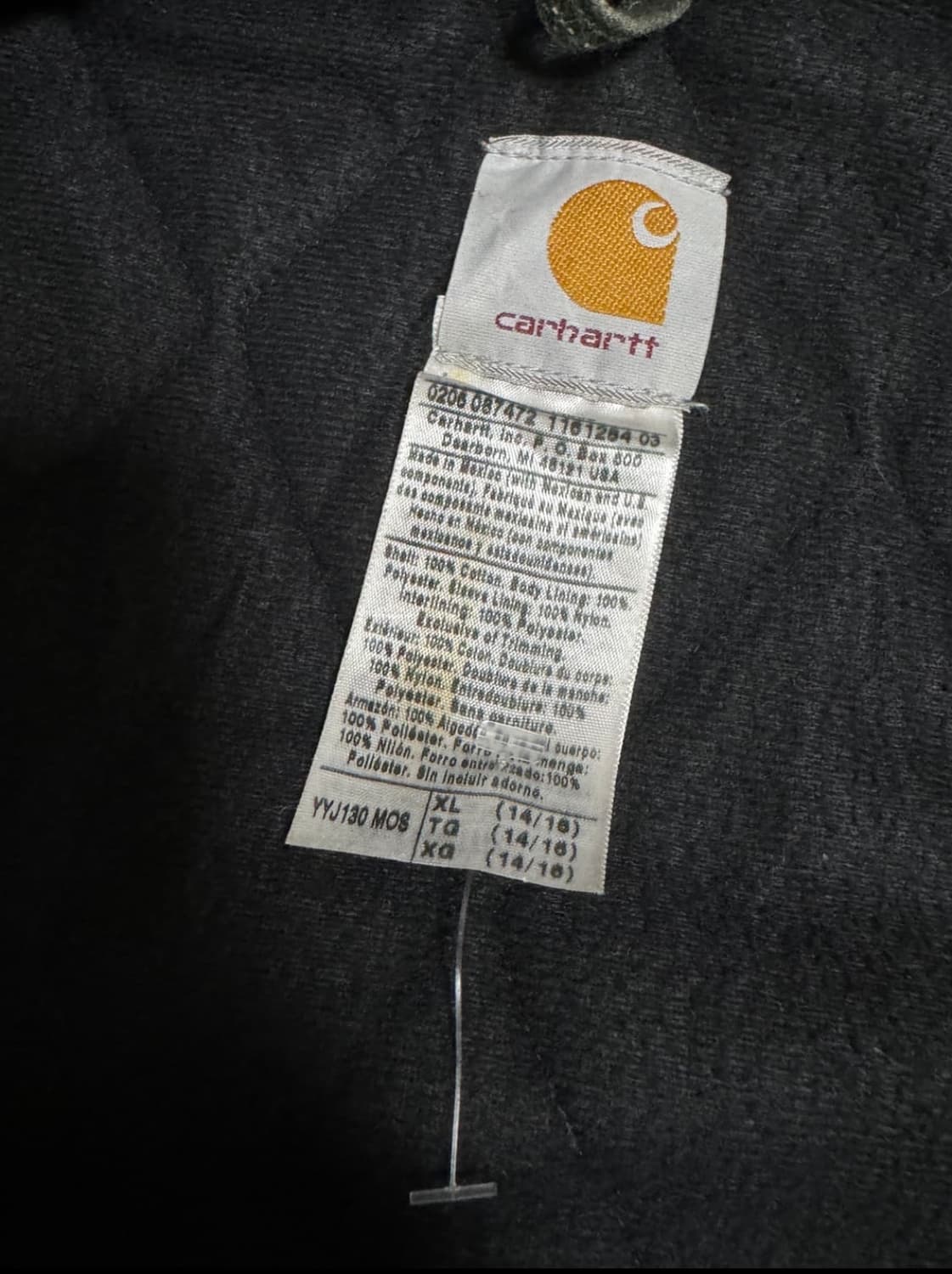 칼하트 j130 mos 워크자켓 상품이미지2